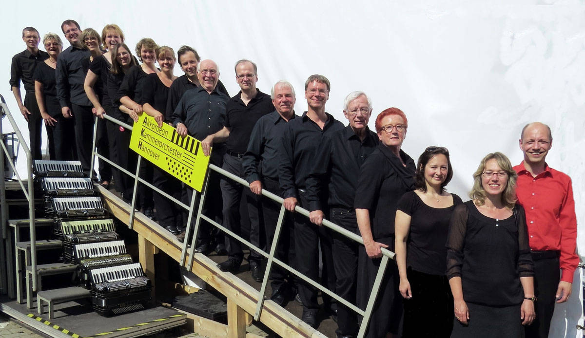 Bilder des Akkordeon Kammerorchesters Hannover